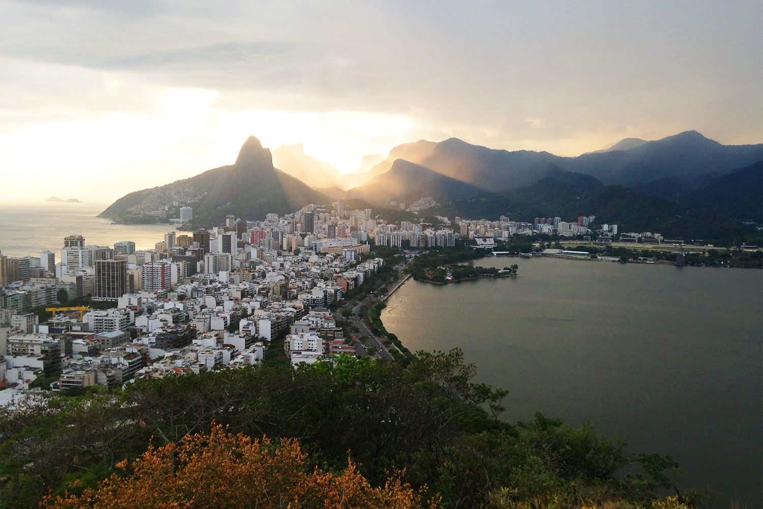 favela sunset tour, rio de janeiro