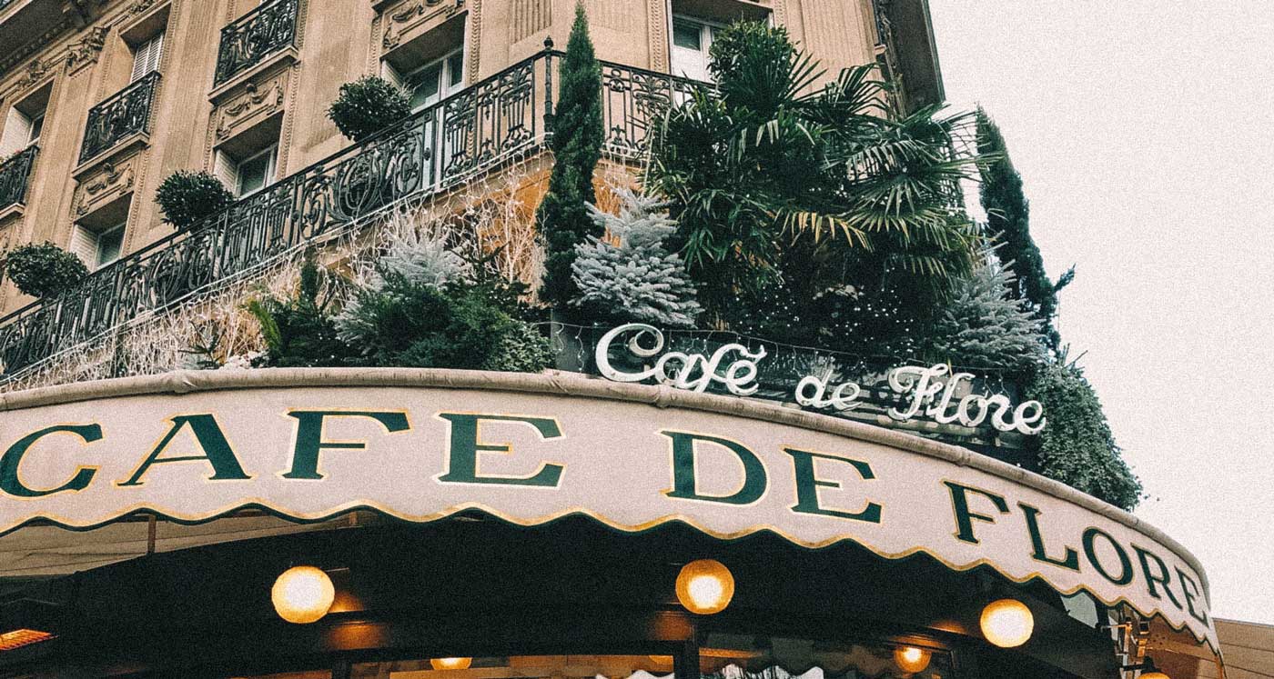 Café de Flore em Paris