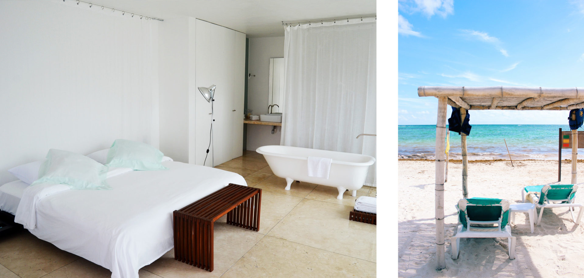 Deseo Hotel e praia