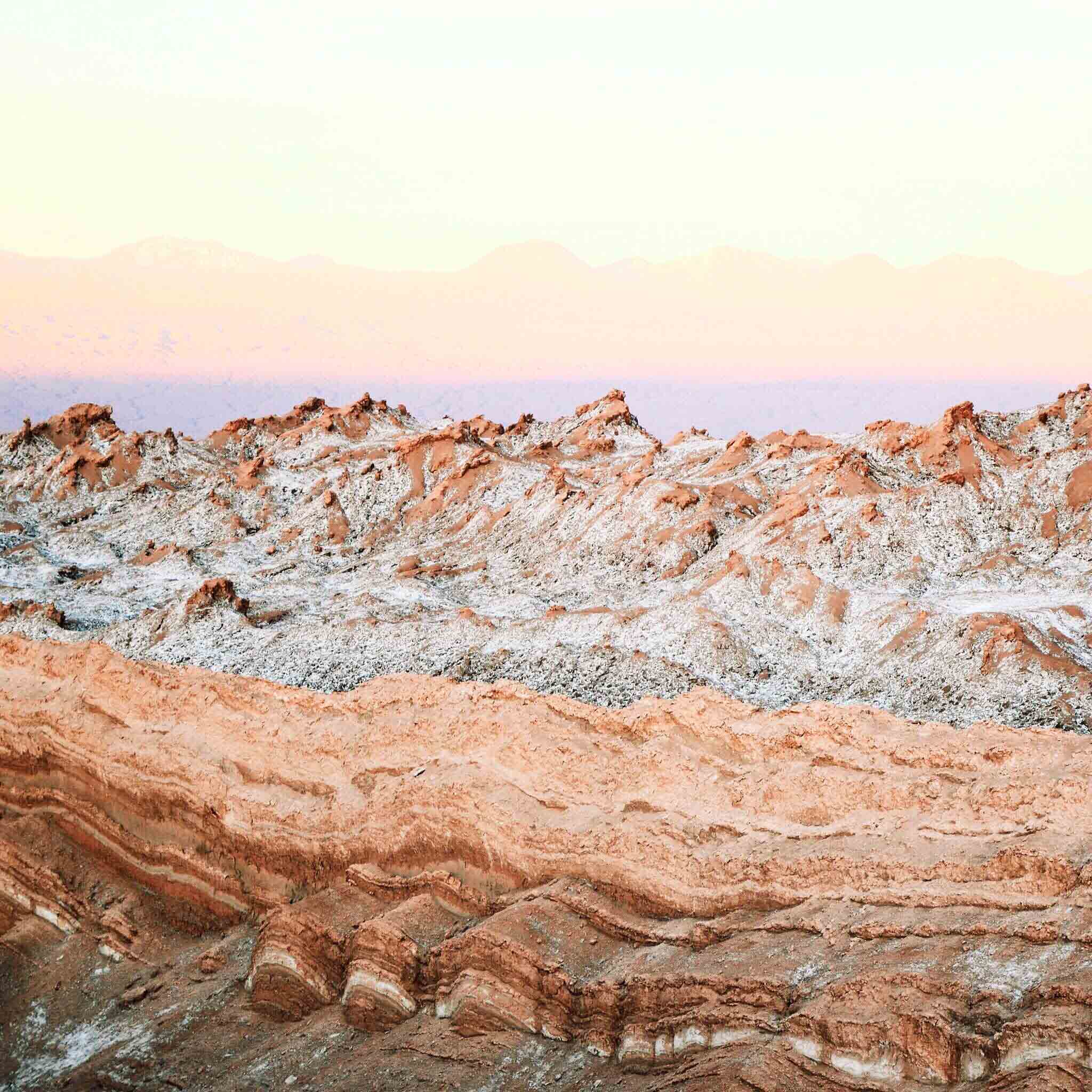 Vale da Lua, no Deserto do Atacama