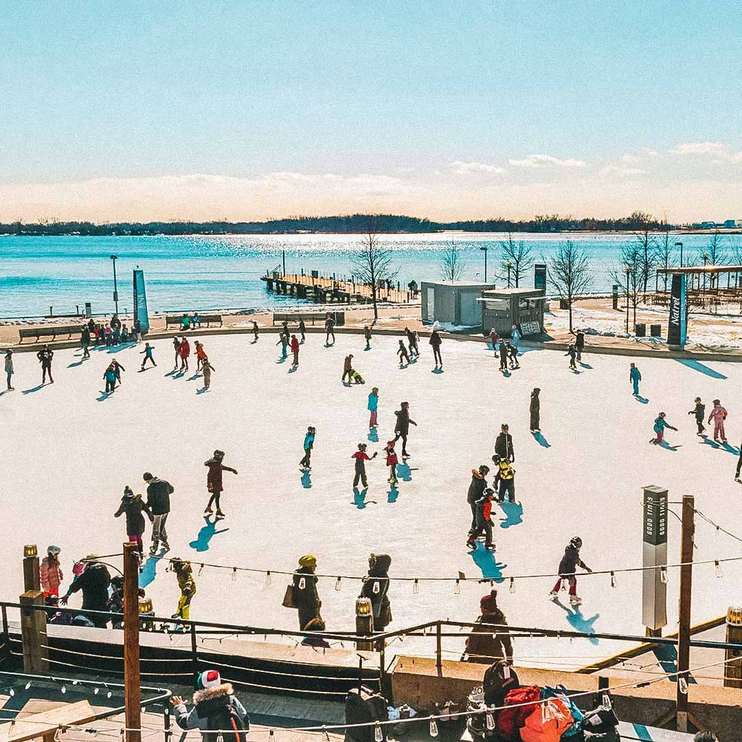 pista de patinacao no gelo canada 