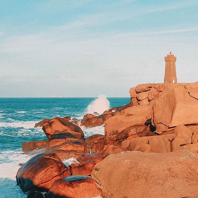 Bretanha França: Côte de Granit Rose