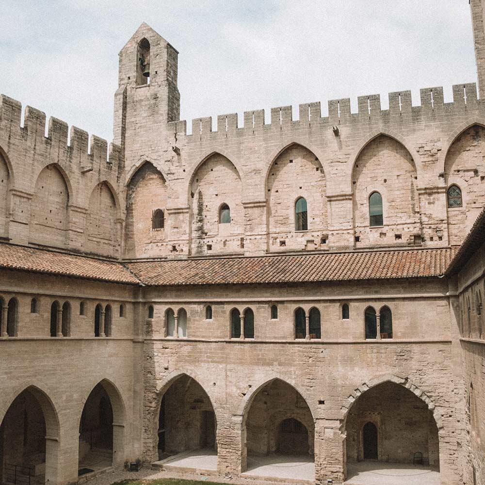 Provence França: Avignon Palais de Papes