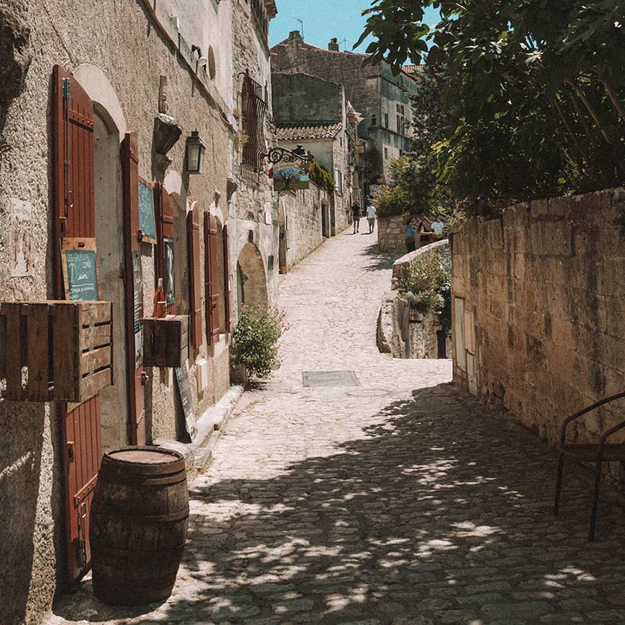 Provence França: Les-Baux-de-Provence