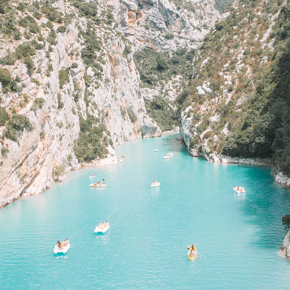 Provence França: Gorges du Verdon / Roteiro na França / Destinos para viajar na Europa em Julho: França