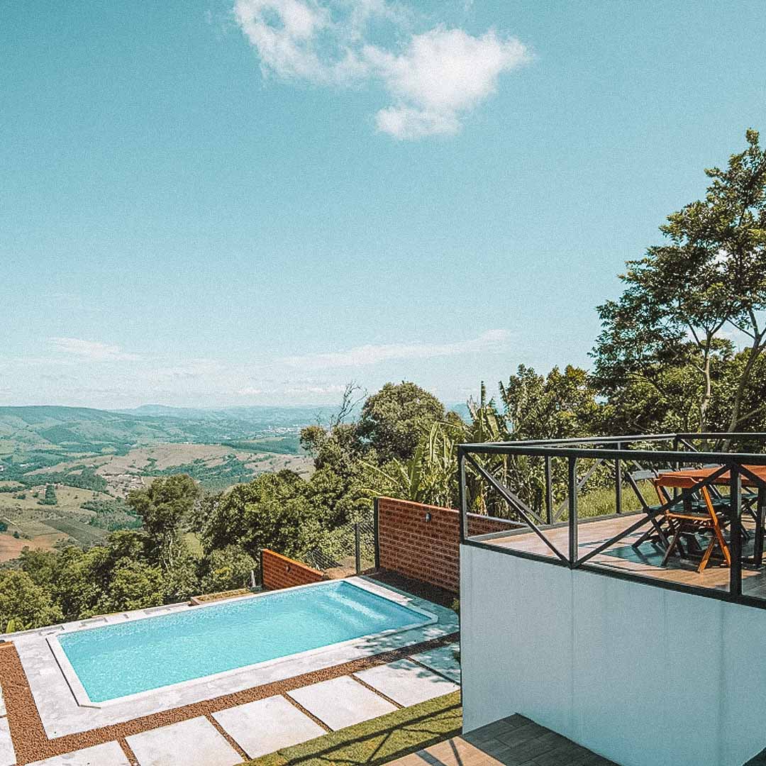 piscina e vista em socorro