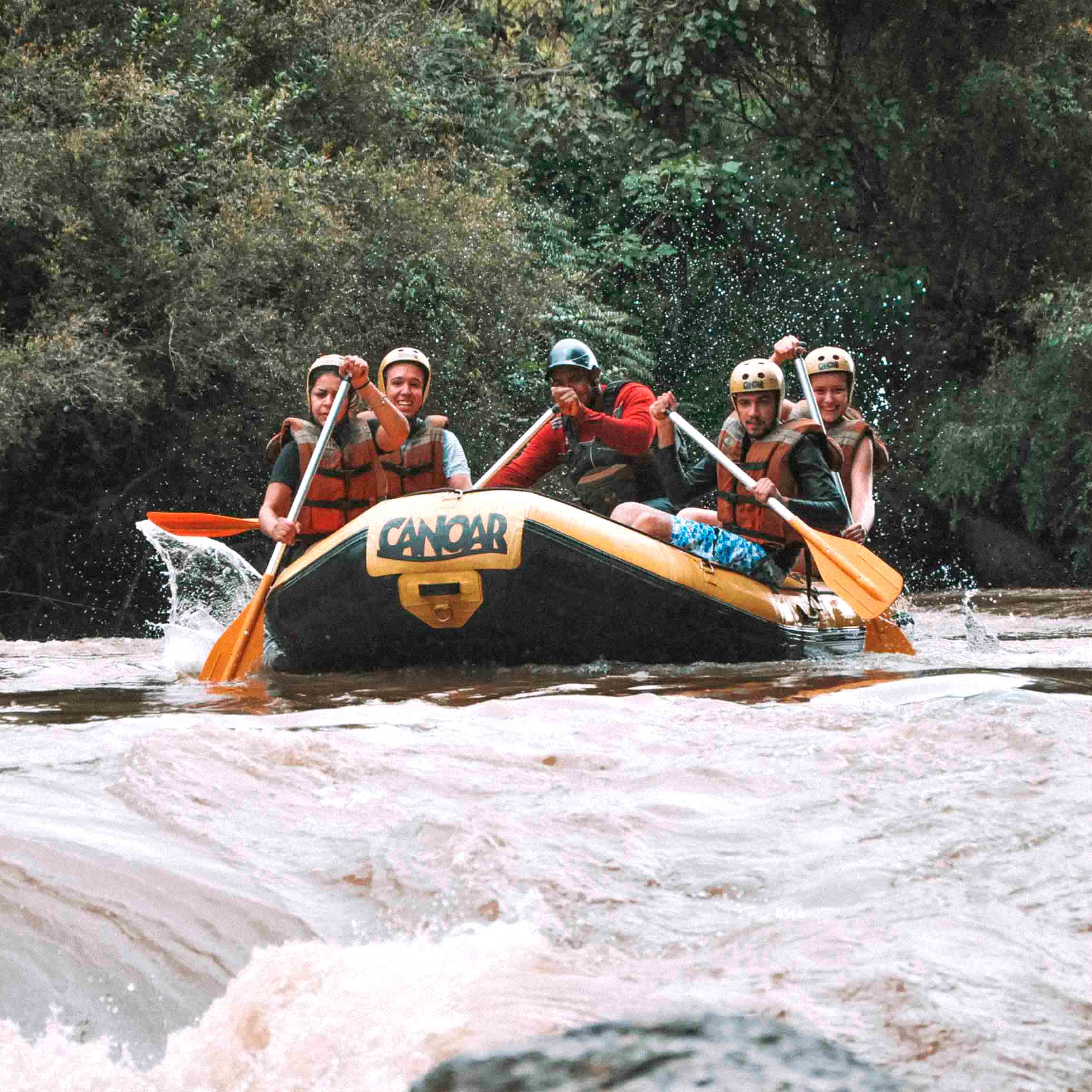 rafting