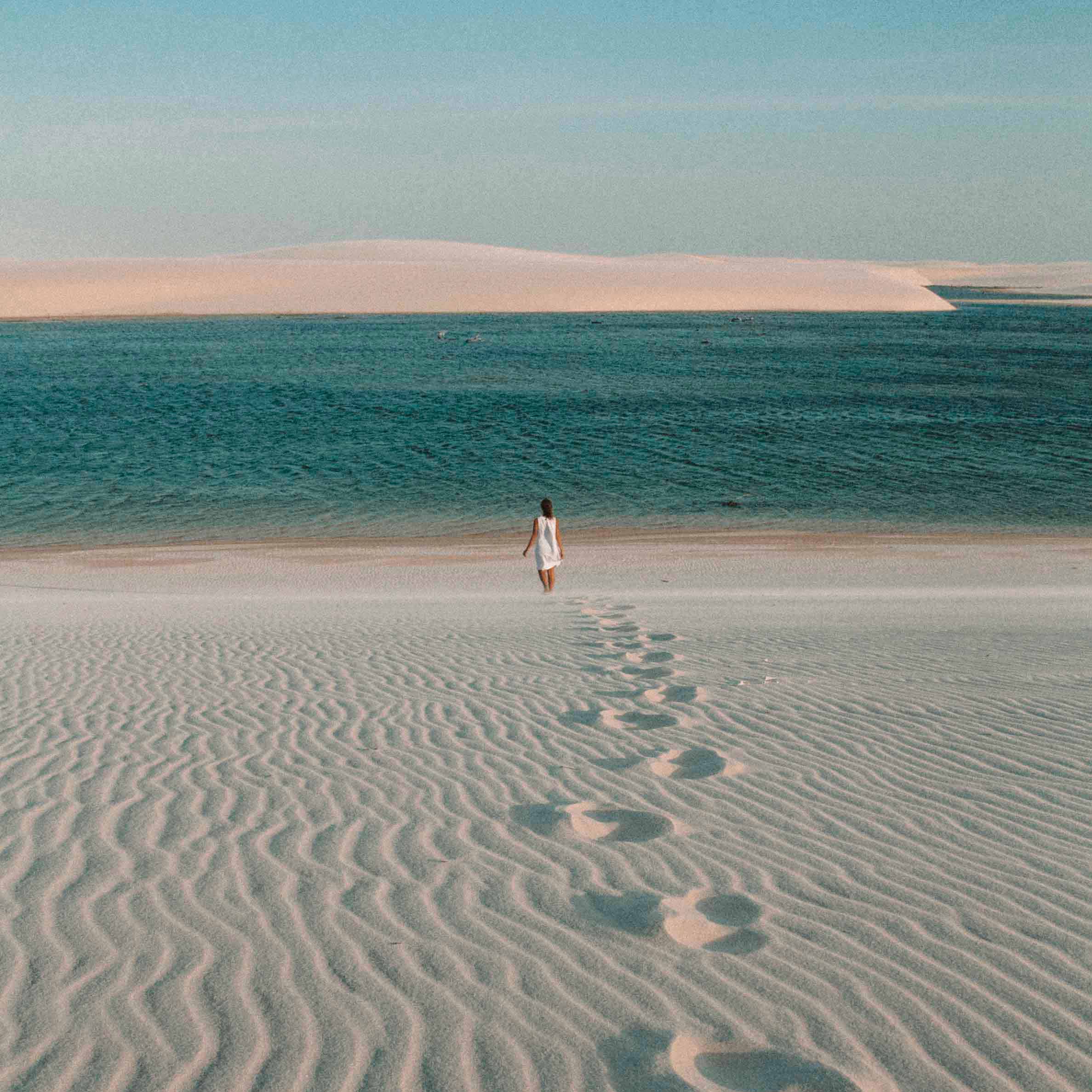 Areia Movediça - Trekking Lençóis Maranhenses 