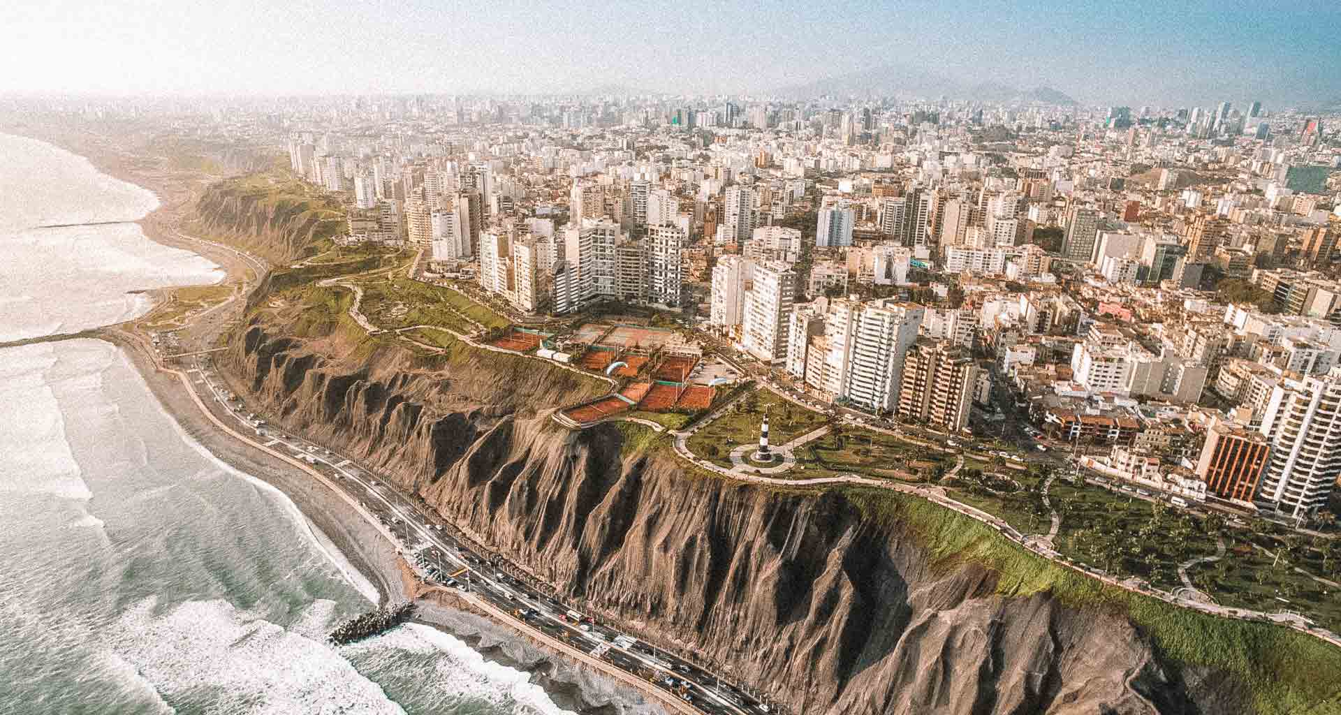 Lima, Peru. Maiores cidades da América do Sul.