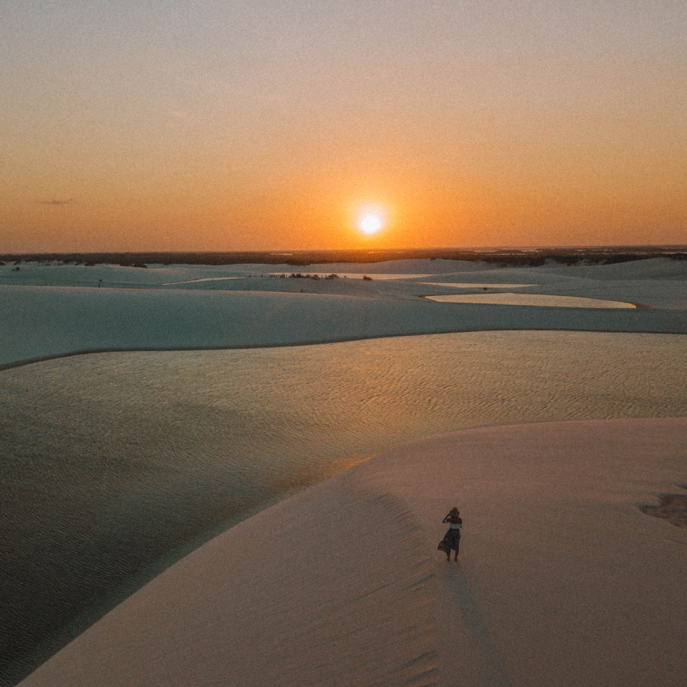 por-do-sol-lencois-maranhenses