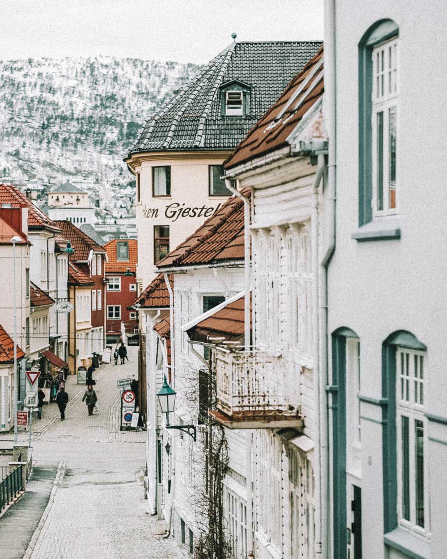 Bergen, na noruega
