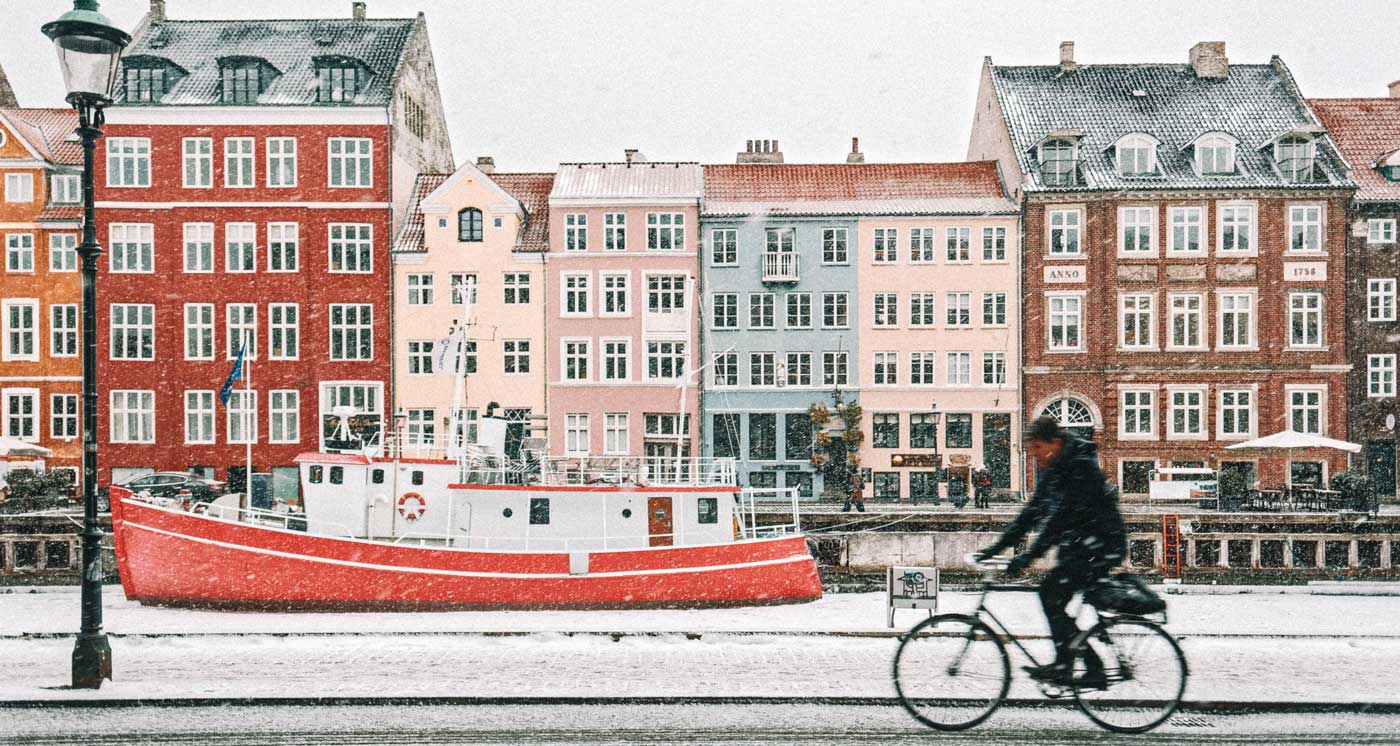 Cidades pra visitar no inverno na europa: copenhague