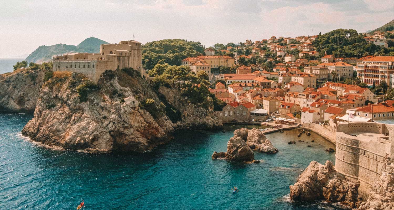 Europa no outono: dubrovnik, croácia