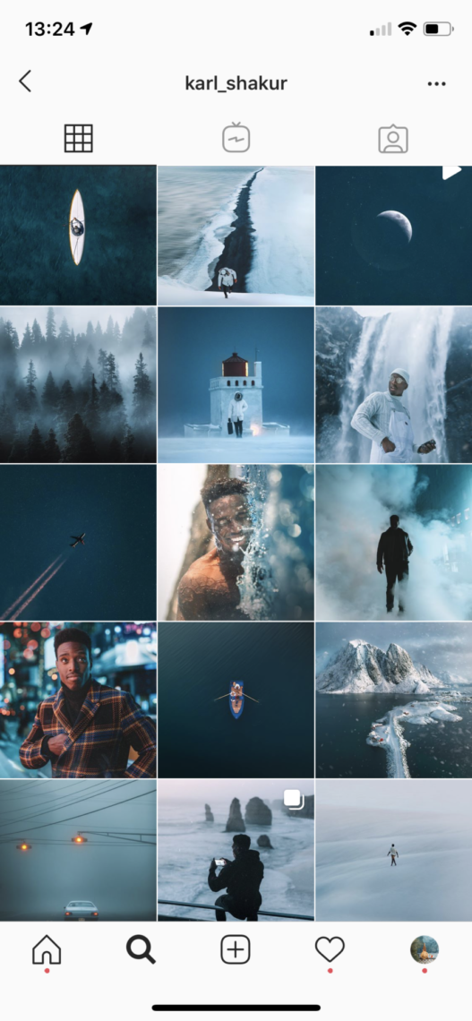 8 Tipos De Feed No Instagram Por Cores Colunas Xadrez Carpe Mundi