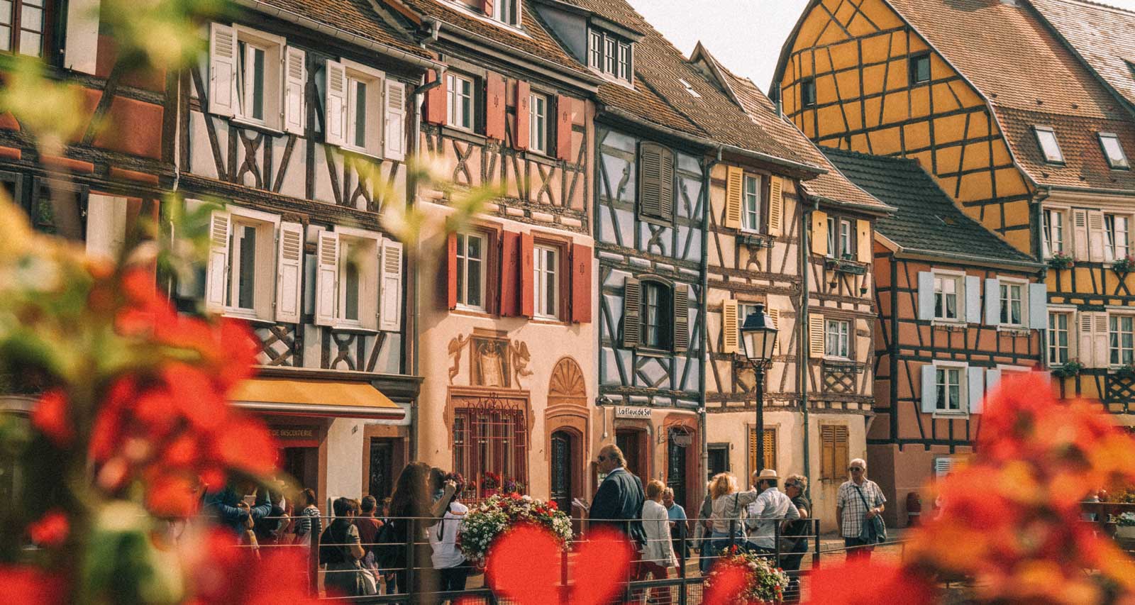 Colmar na Rota dos Vinhos da Alsácia França