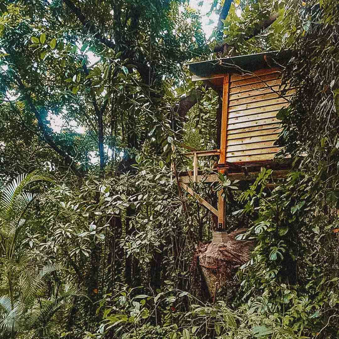 cabana em hostel de ilhabela