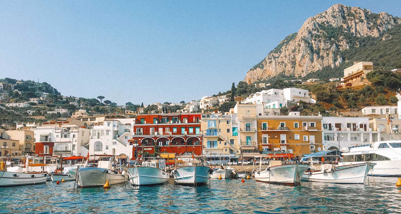 Capri Gruta Azul: Capri centro