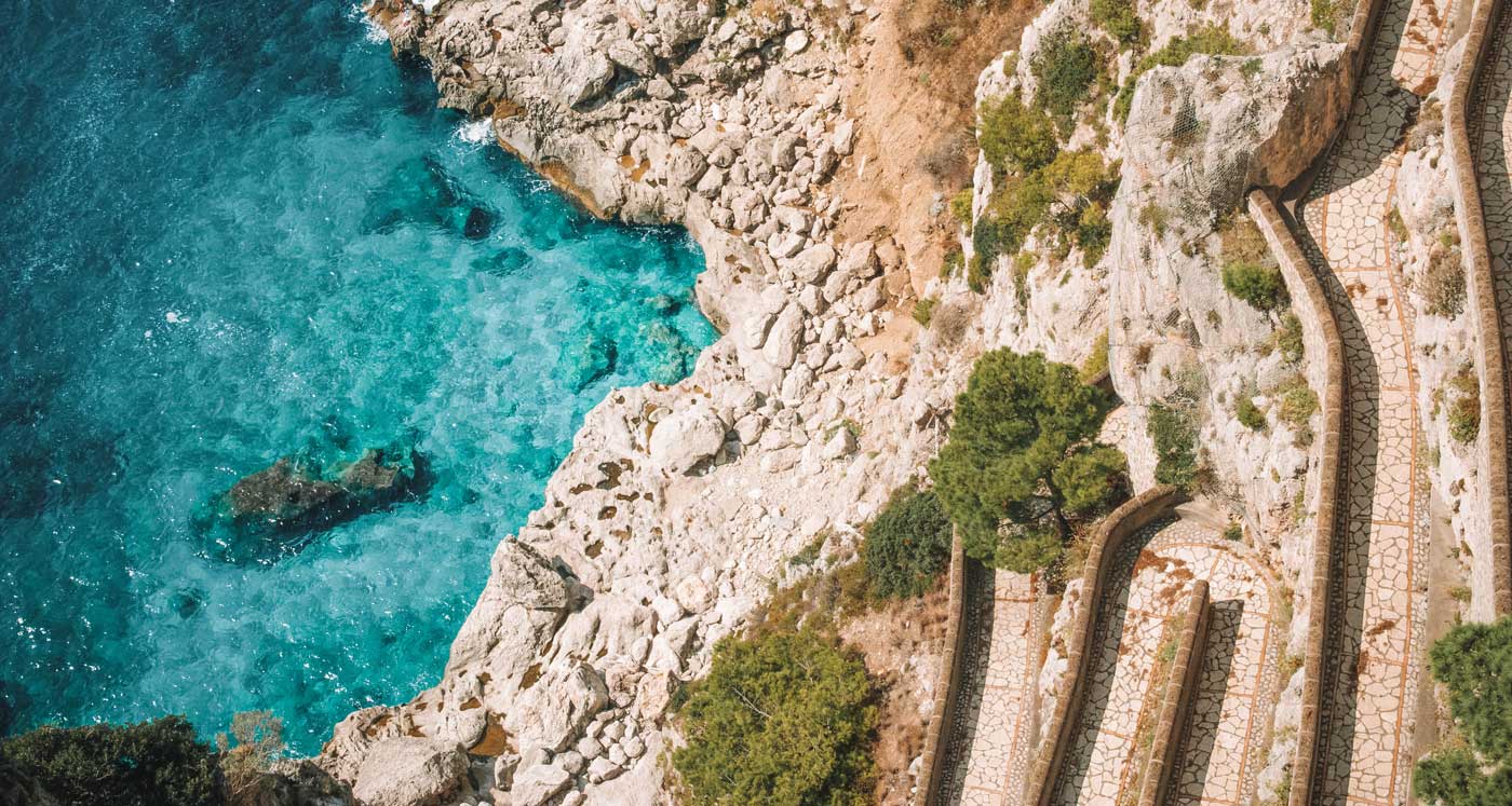 Capri Gruta Azul: Via Krupp