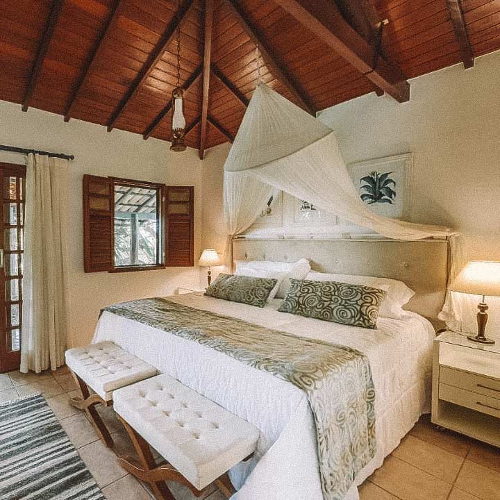 Quarto da Ananda Pousada em Pirenópolis