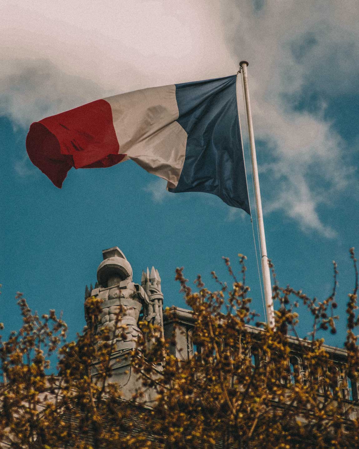 Curiosidades de Paris: Bandeira da França