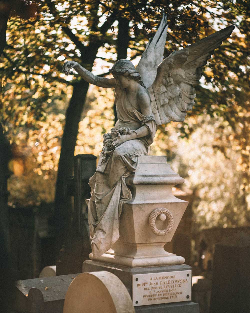 Cemitério Père-Lachaise em Paris