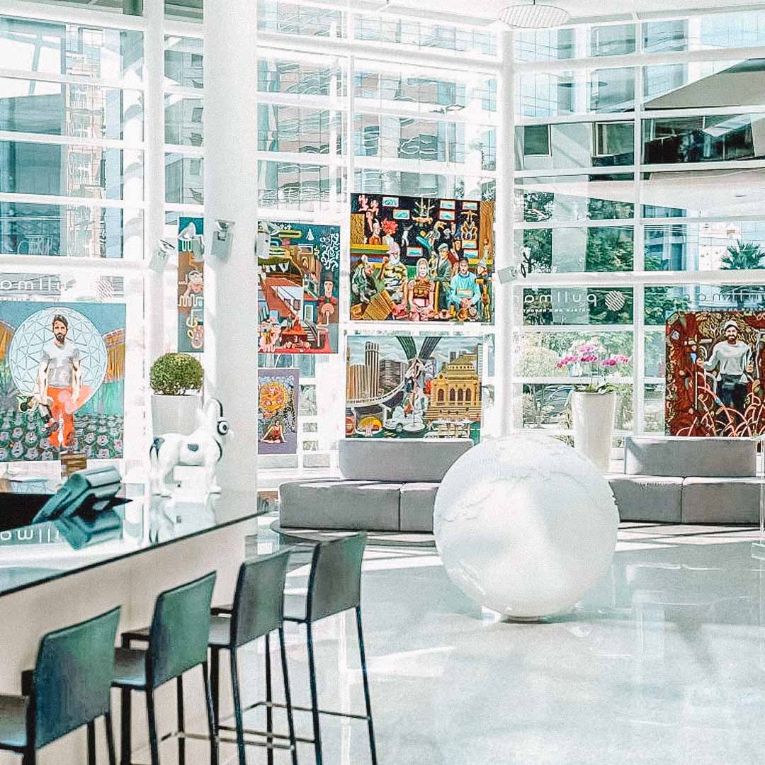 hotel Pullman na vila olímpia em sao paulo