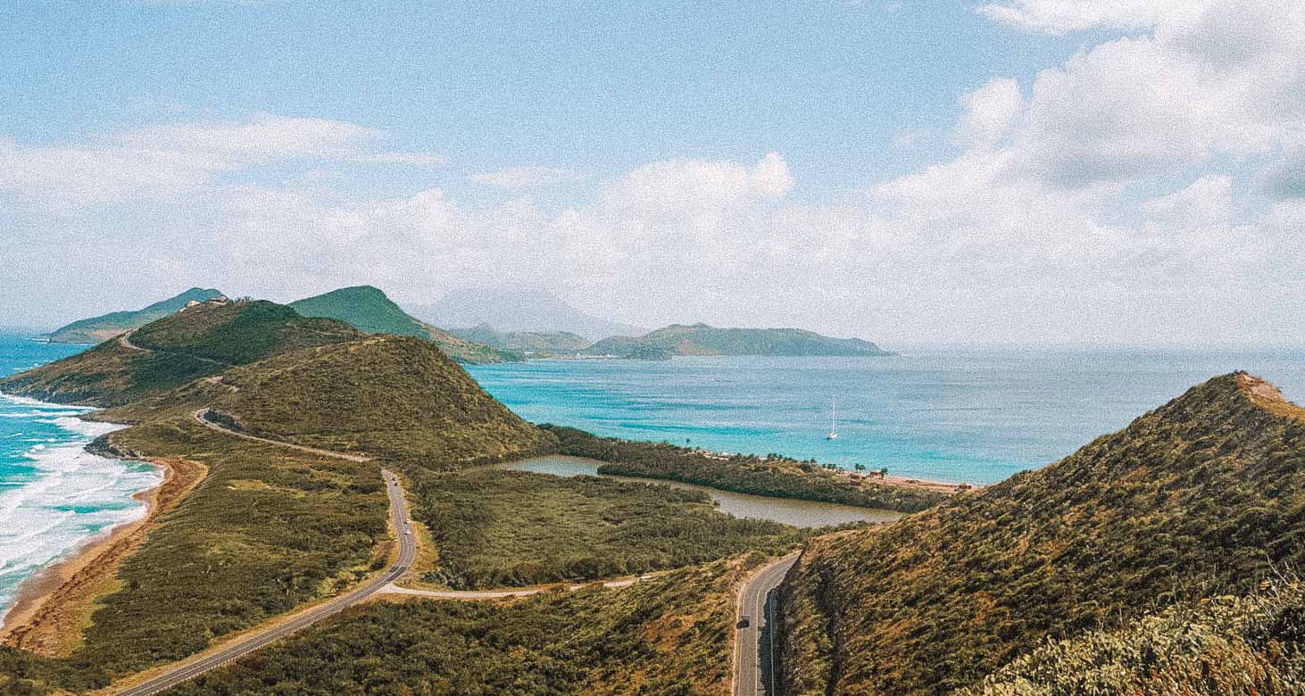 ilha sao cristovao e nevis no caribe