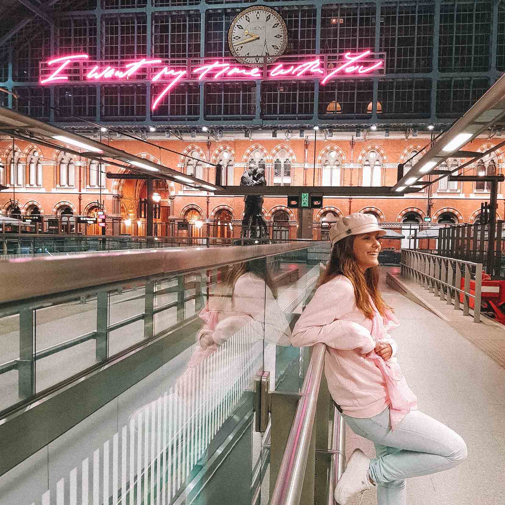 Estação St. Pancras em Londres