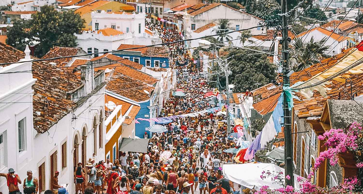 centro historico carnaval de Olinda