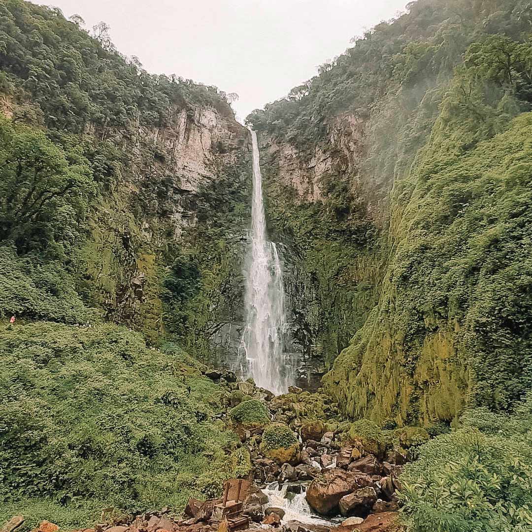 Cachoeira Salto Grande em Corupa, Santa Catarina