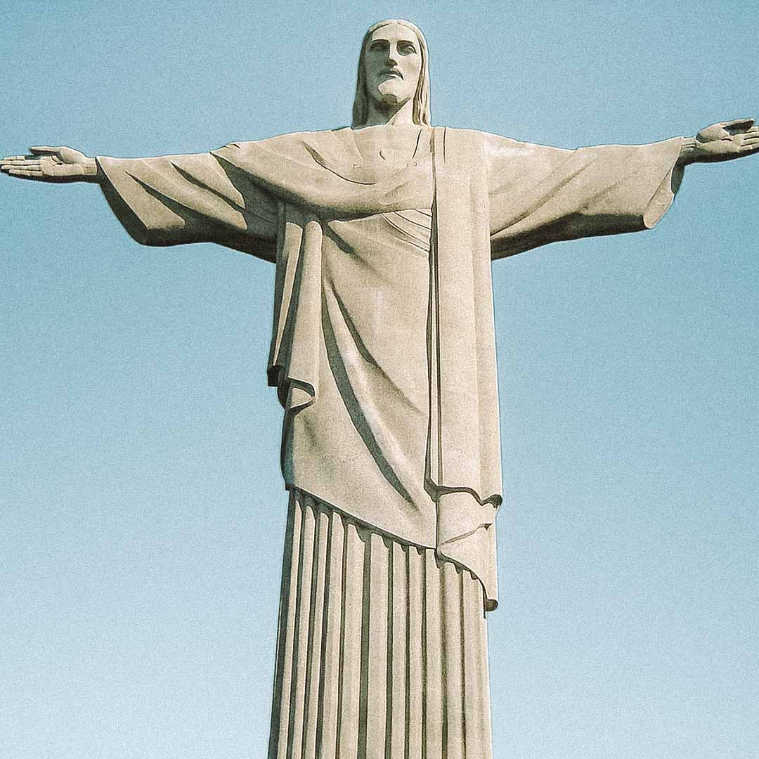 estatua do cristo no Rio de Janeiro