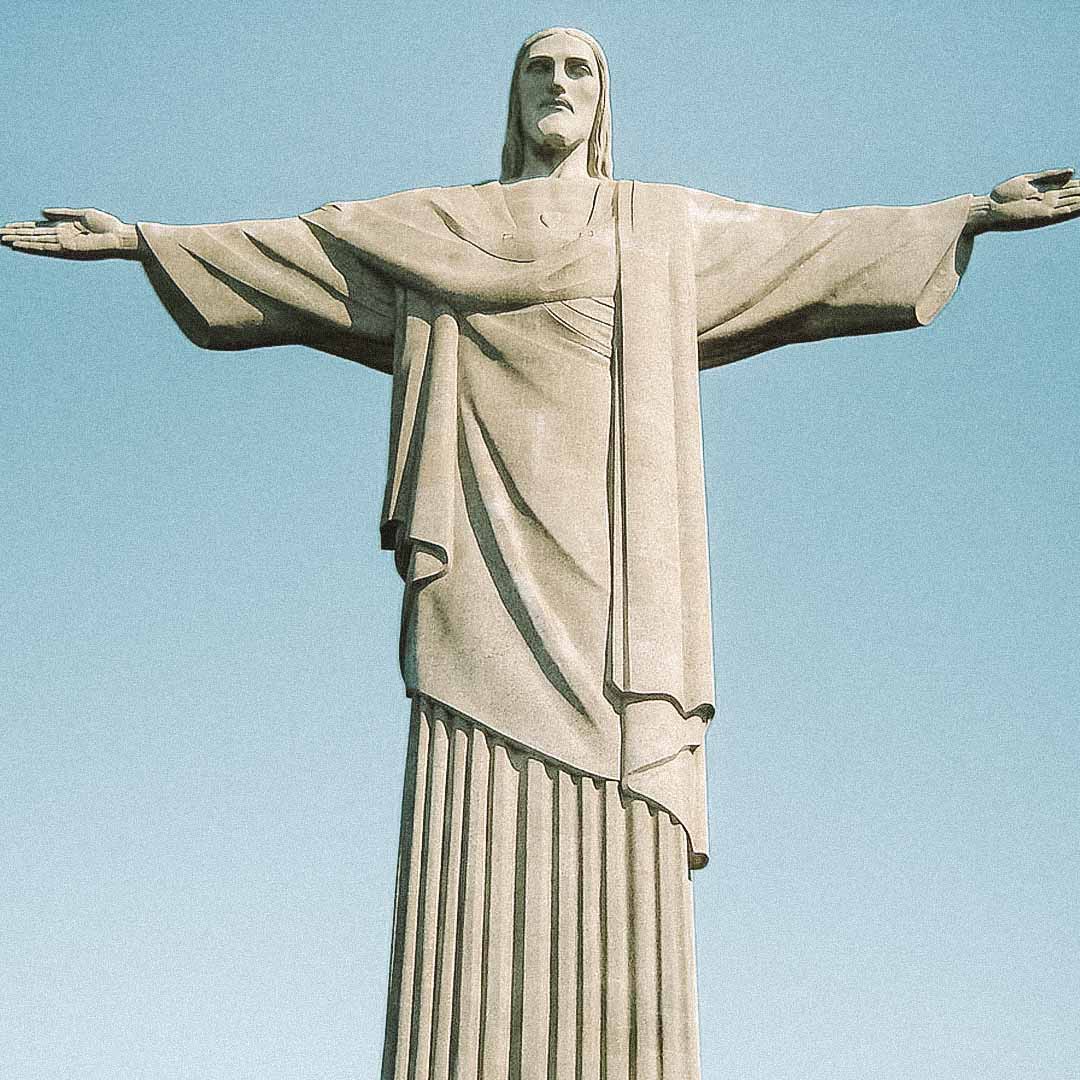 estatua do cristo no Rio de Janeiro 