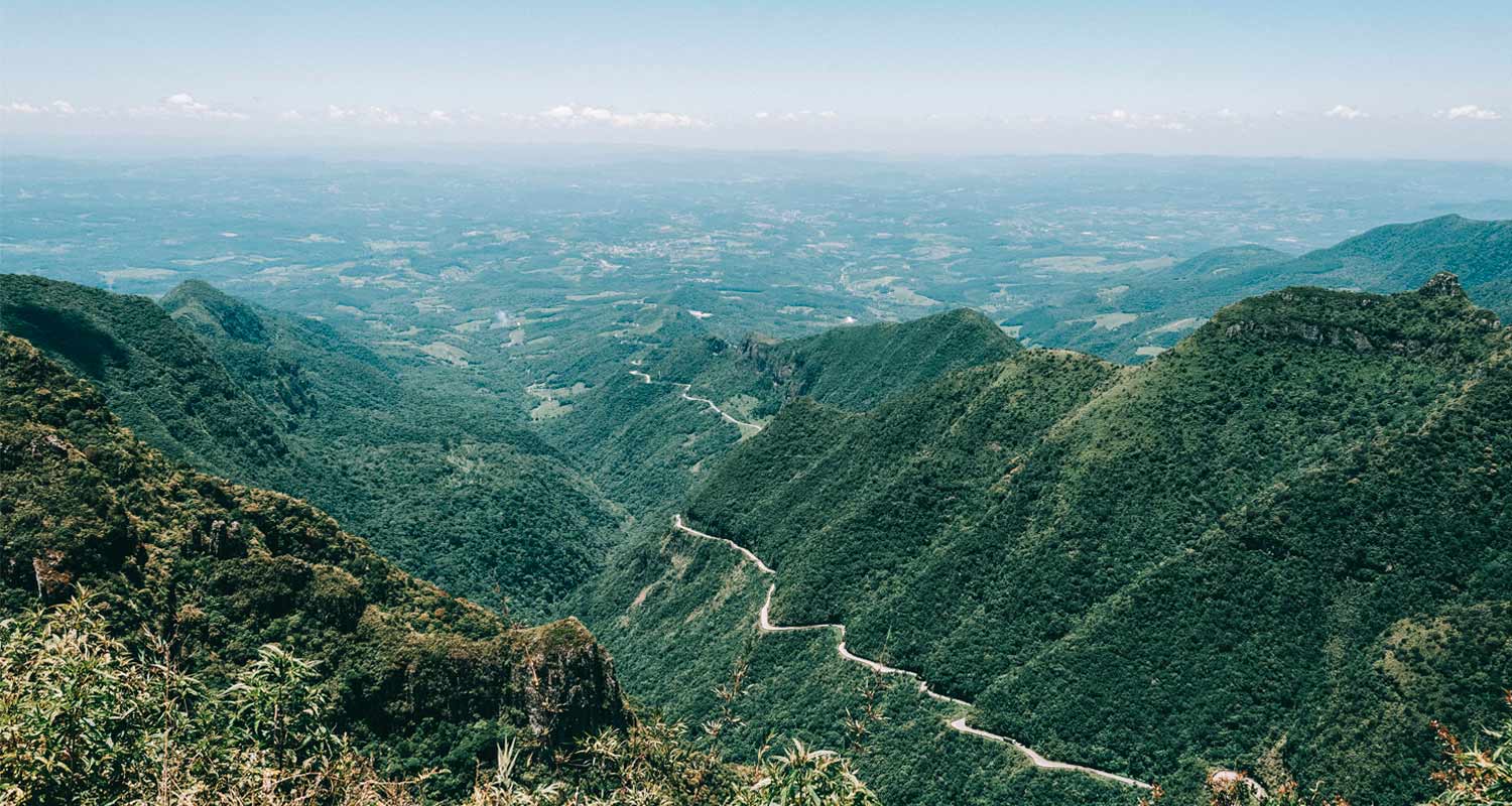 Mirante da estrada da Serra do Rastro