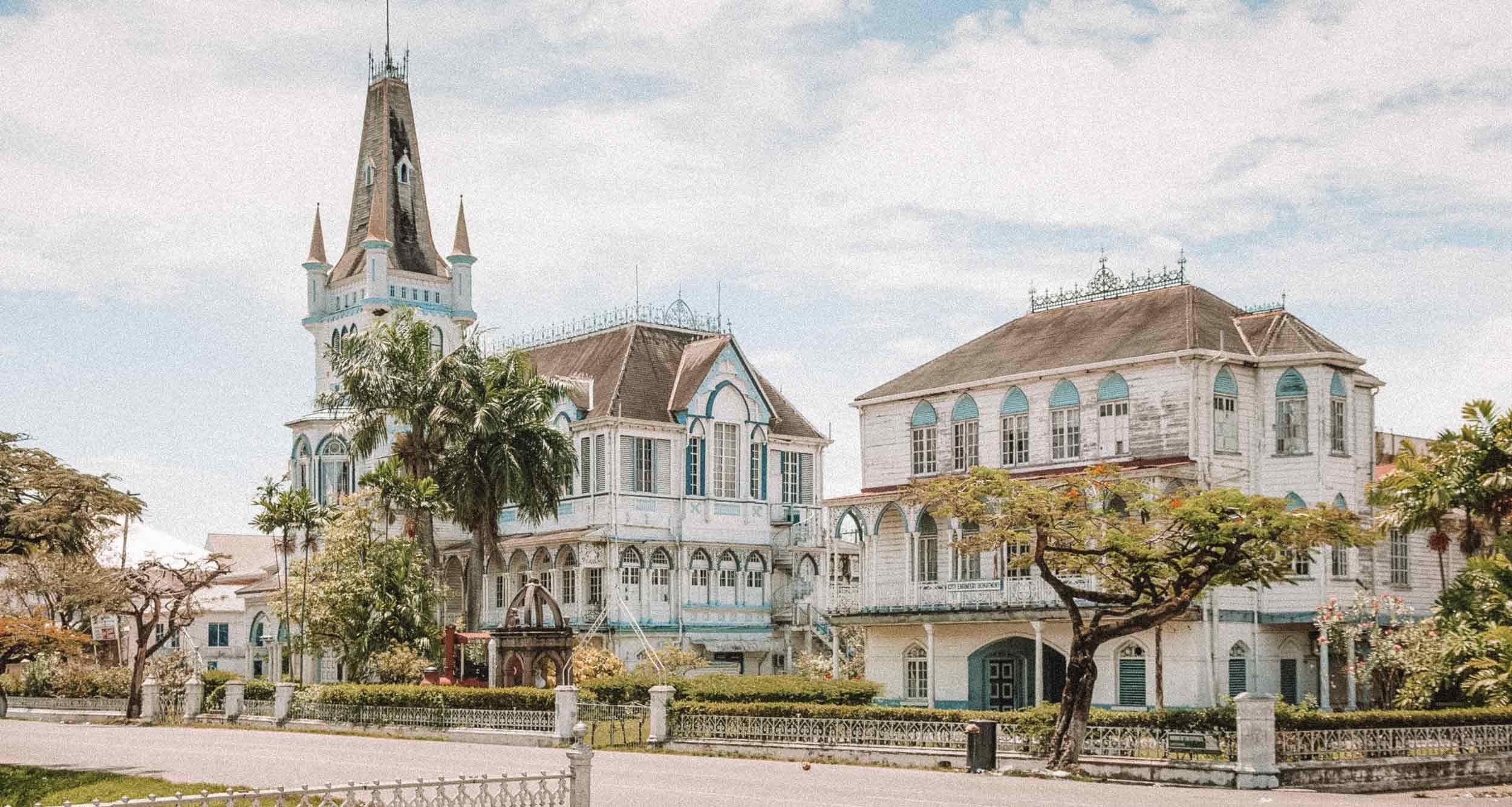 Construção na Guiana