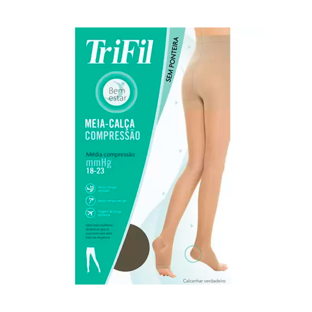 Meia calça de compressão da Trifil
