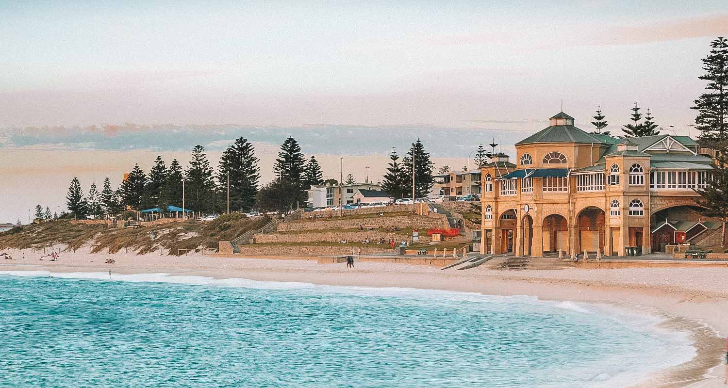 Cottesloe Beach em Perth