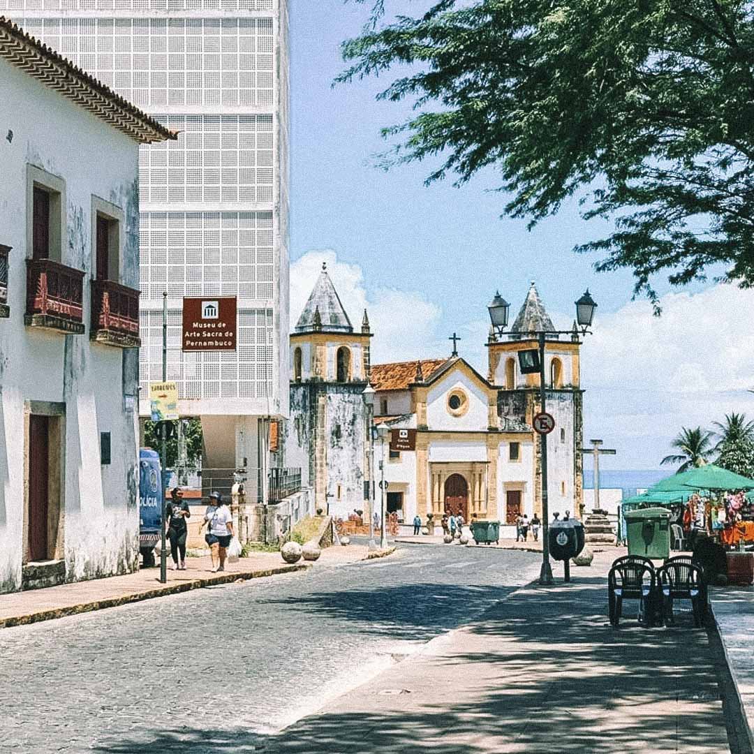 alto da sé em Olinda