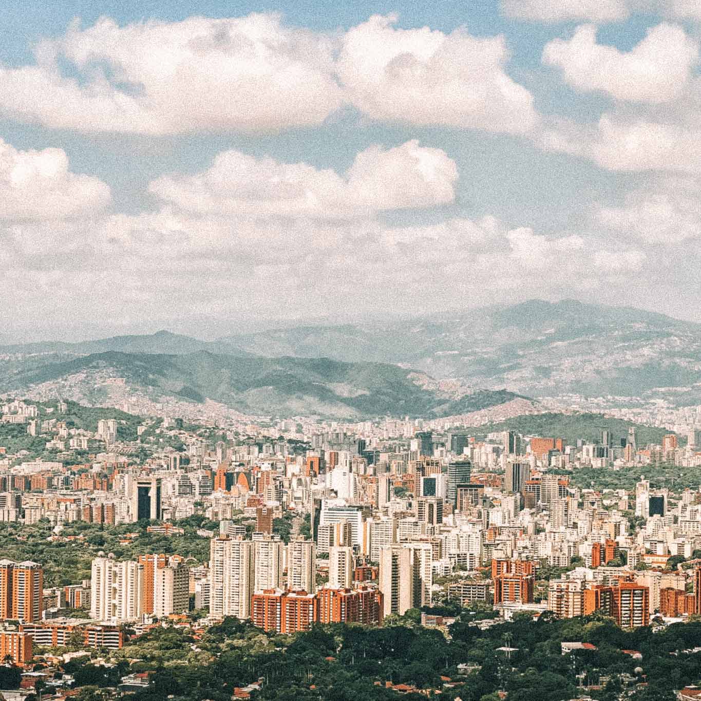 Paisagem na Venezuela