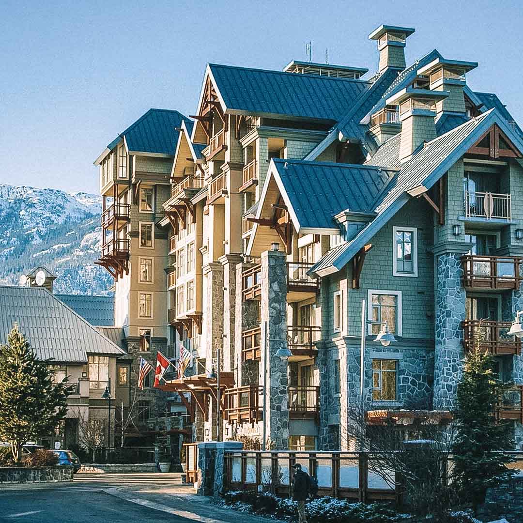 hotel na vila de whistler