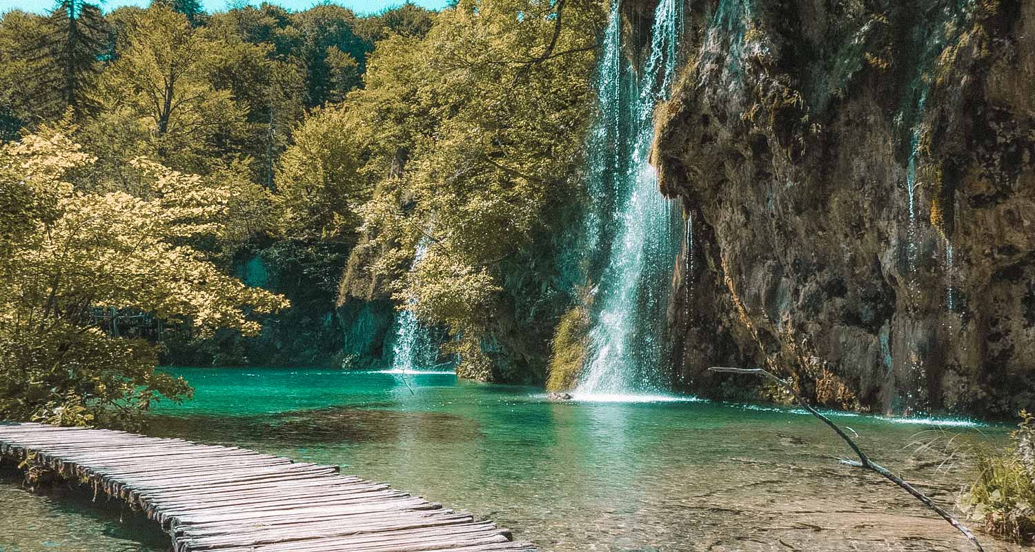 lago na Croácia