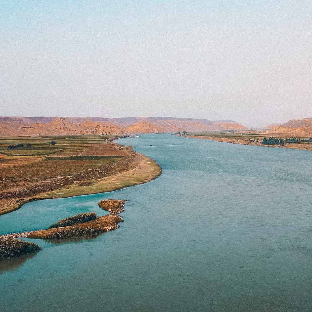 rio eufrates no Egito