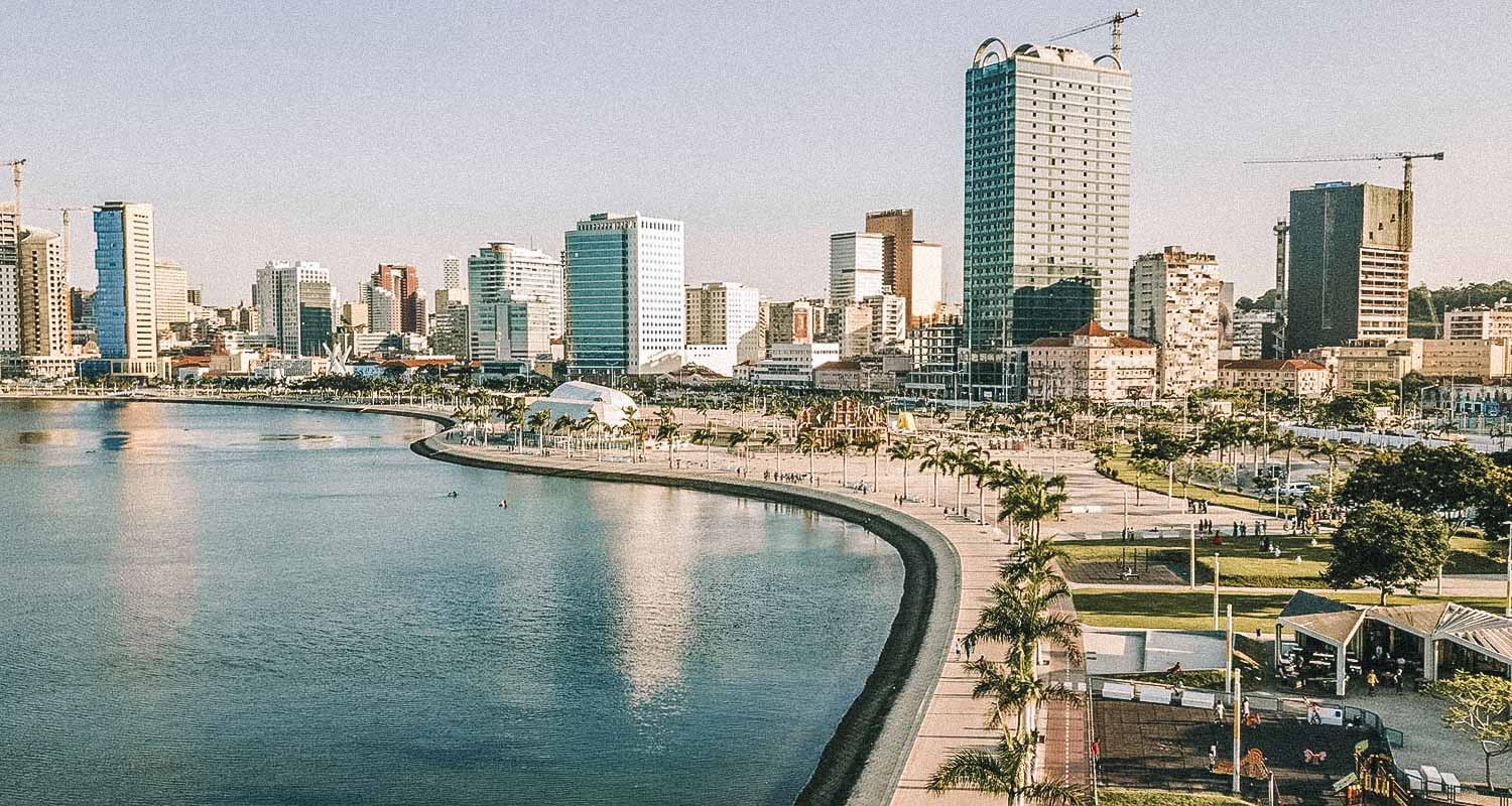 vista da cidade de luanda na Africa