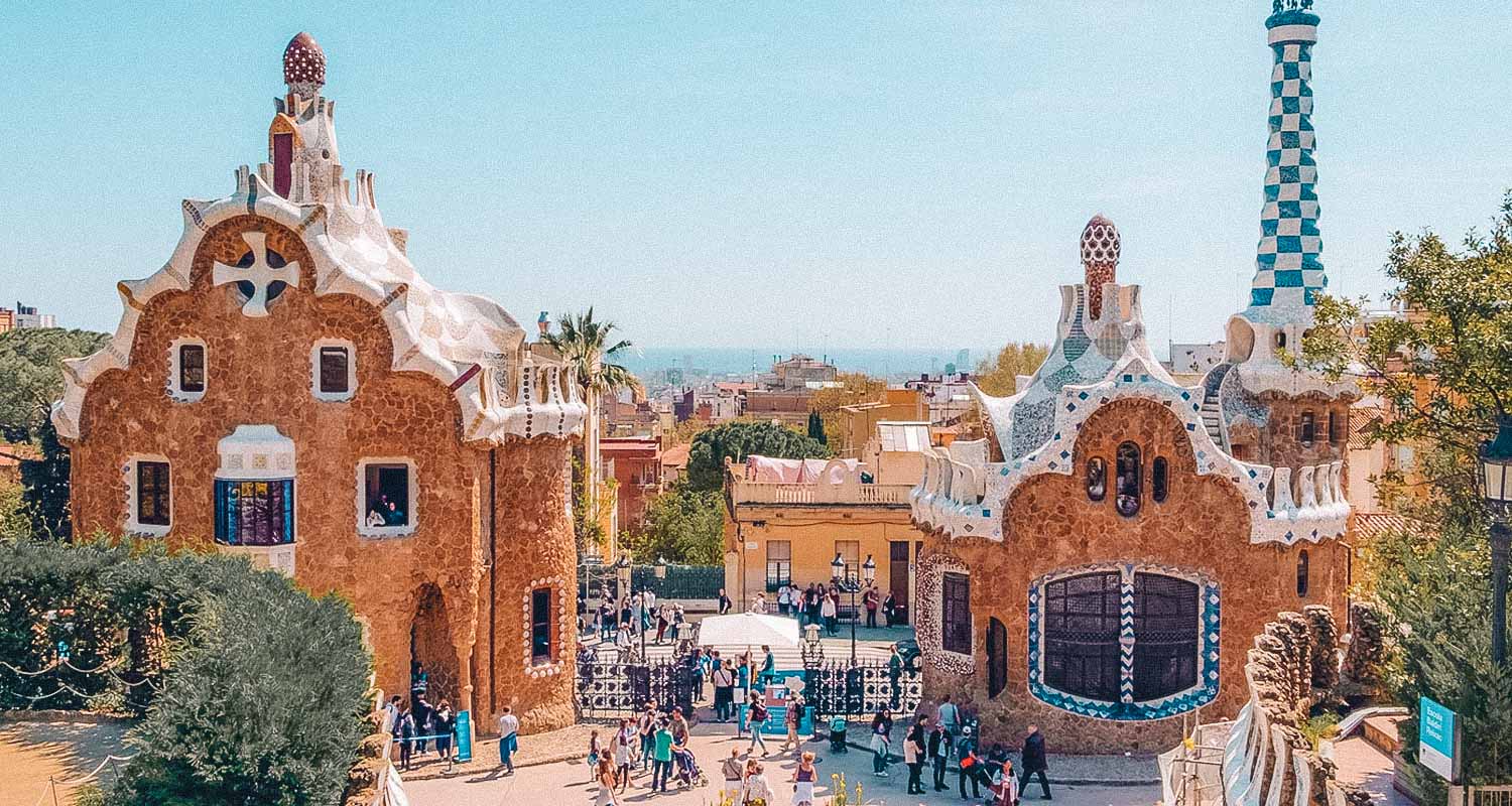 Parque Güell em barcelona