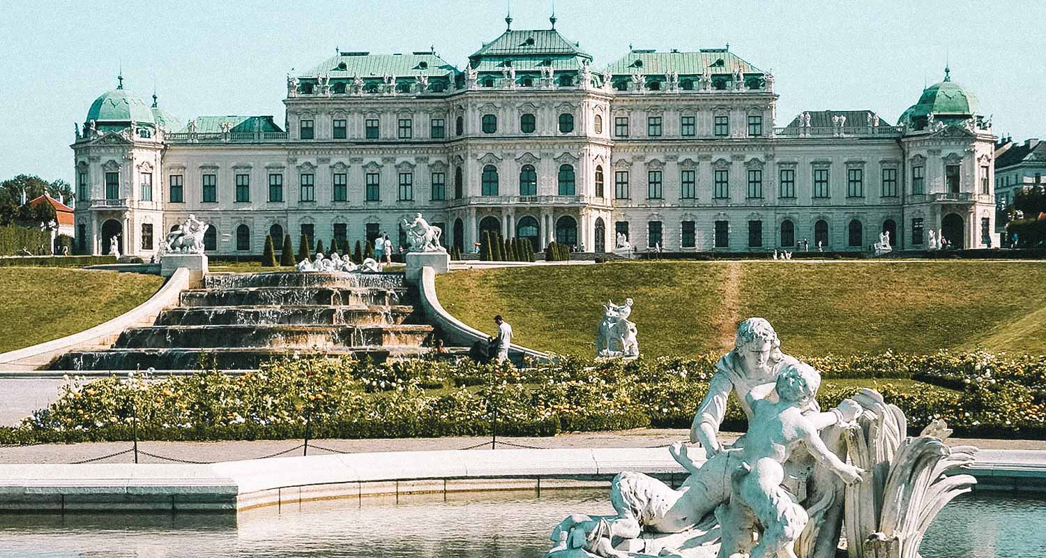 palacio belvedere em viena 