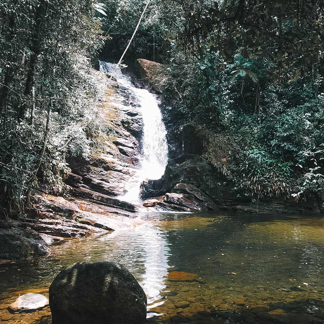 Cachoeira do ipiranguinha, em Ubatuba