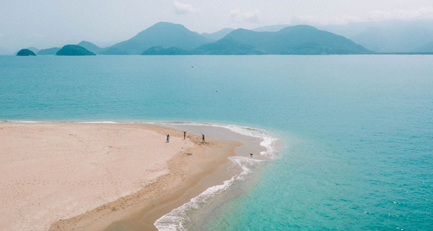 Ilha dos porcos, em Ubatuba