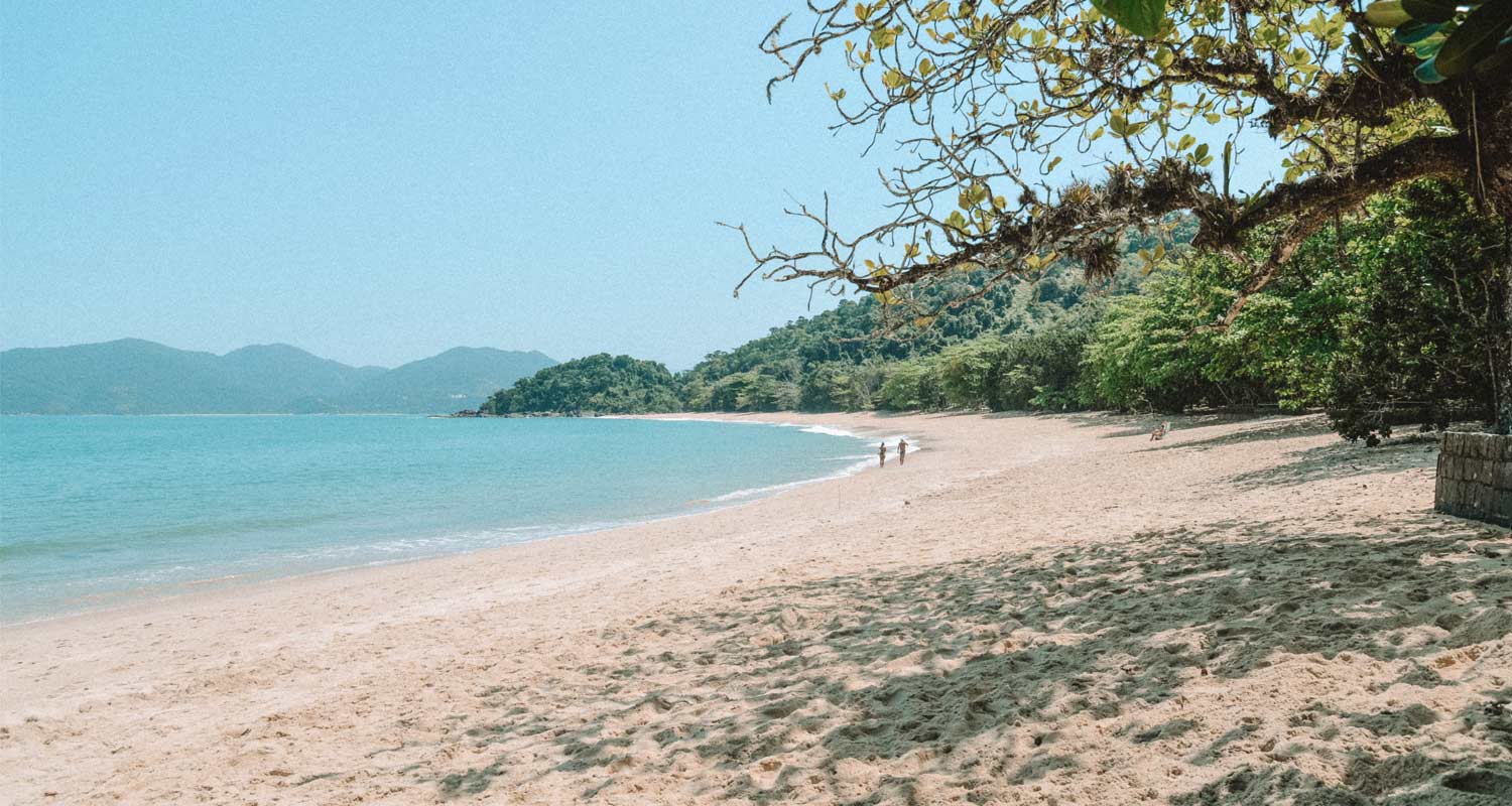 Praia Grande do Bonete em Ubatuba