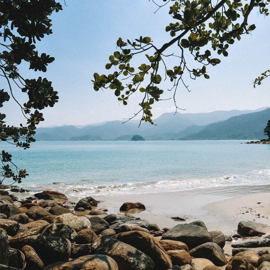 Praia do bonetinho, em ubatuba