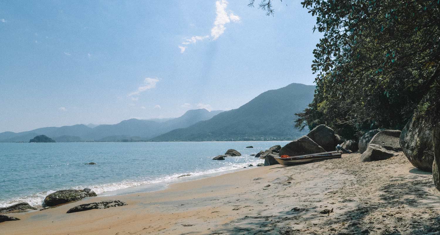 Praia do Oeste em Ubatuba