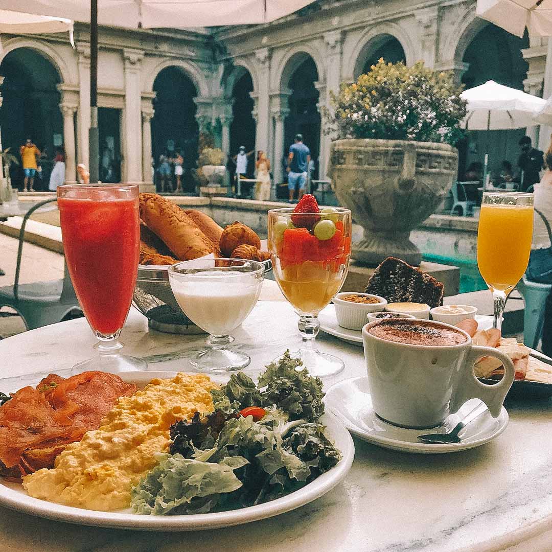 cafe da manha no rj